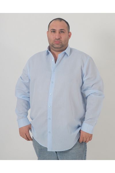 rood Cămașă pentru bărbați de mărime mare