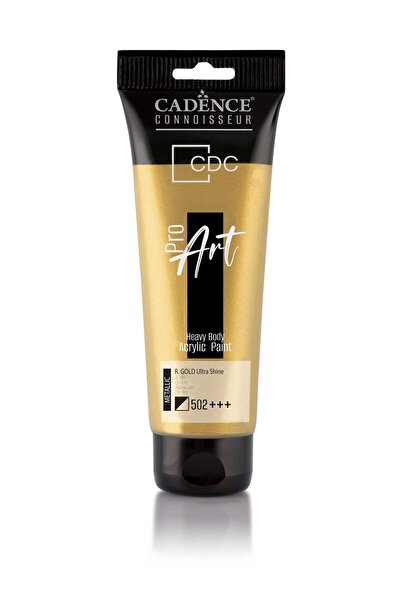 Cadence PROART HEAVY BODY AKRİLİK BOYA PRD-502 R. ALTIN 120ML