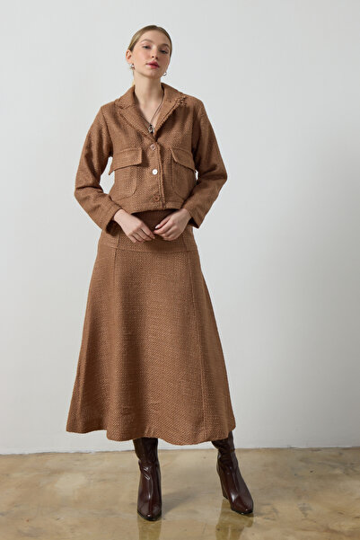 Birgül Bektaş Camel Tüvit Takım