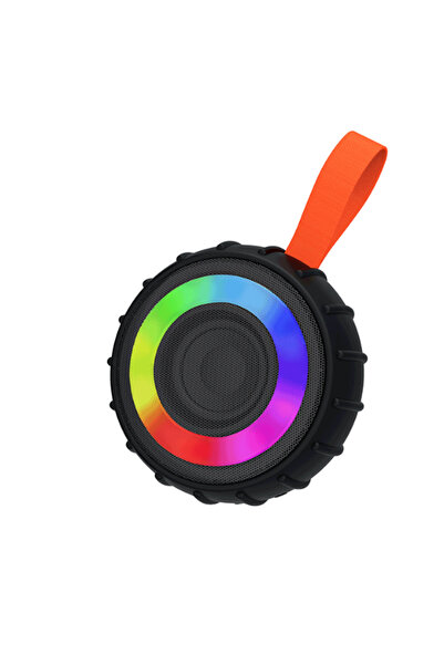 Golden Tech Bluetooth Hoparlör RGB ışıklı taşınabilir mini ses bombası radyo ...