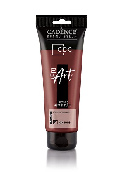 Cadence PROART HEAVY BODY AKRİLİK BOYA PRM-318 BORDO 120ML