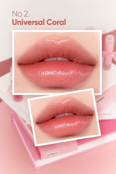 PERIPERA Περίπερα WATER BARE TINT 002 UNIVERSAL CORAL 3,7 g - Λεπτή απόχρωση νερού