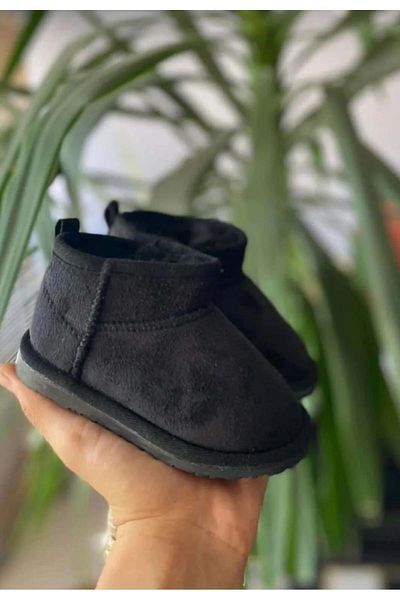 jurbani Guaranteed Unisex Children's Thick Sole Furry Plush Ankle Boots
