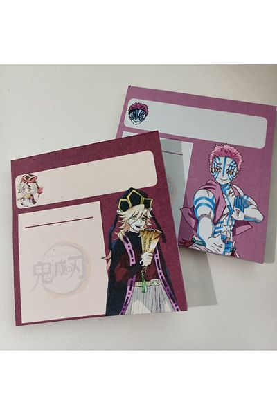 nihonwosekai Demon Slayer Anime Memopad 8x8 cm 48 coli