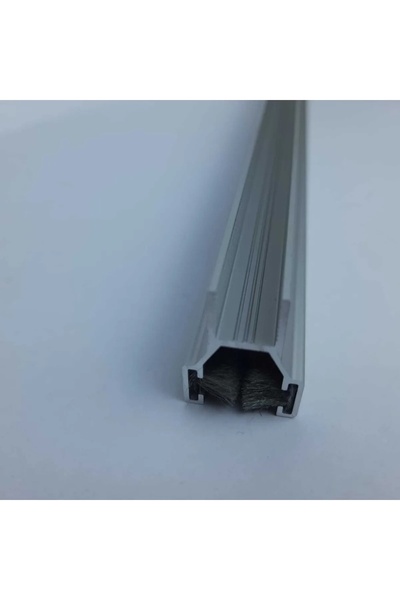 Nalbur Bakkal Alüminyum Cam Balkon Büyük H Cam Balkon Fitili 0-149 Cm Aralığı (ekstra Kalın Alüminyum)