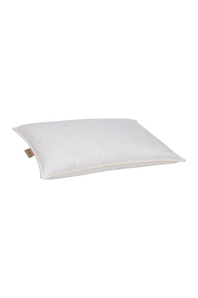 Homelux Perna Soffica 50x70 cm, material husa 100% bumbac, umplutura 5% puf gasca, 95% pene gasca, alb