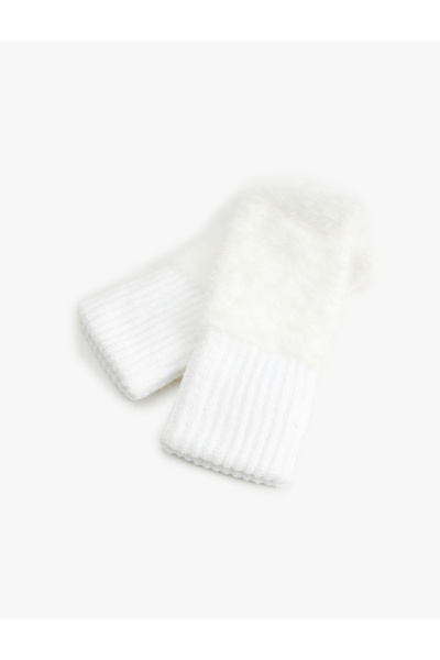 Koton Knitted Gloves Cut Fingerless