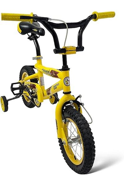 ALBADER , Cobra Kids Bike For 4-7 Years Old, Adjustable Seat, dualbrake, 12-Inch Size Bicycle