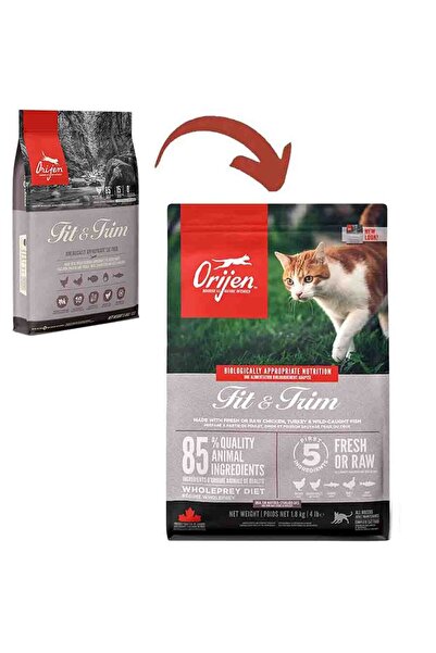 Orijen Fit & Trim Fazla Kilolu Kediler için Tahılsız Light Kedi Maması 1,8kg