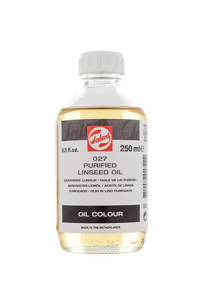 Talens Linseed Oil Purified 027 250 ml (PURE LINEN OIL)