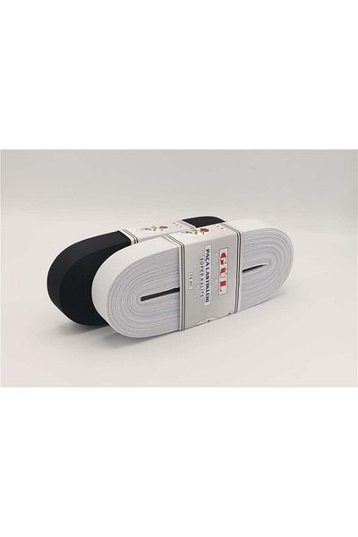 öz-iş Trandafir de culoare alb argintiu dur - 3 cm, picioare elastice de 10 m