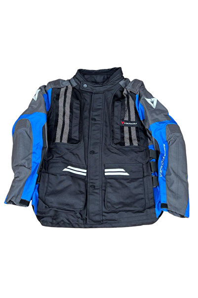 VENOM Tourex Motosiklet Mont Mavi(KALIPLAR DARDIR BİR BEDEN BÜYÜK SİPARİŞ VER...