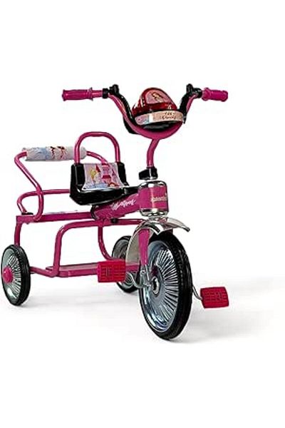 ALBADER Tricycle for Kids With 2 Seats, Toddler Bike for 3-5 Kids, Tricycles Balance double seat