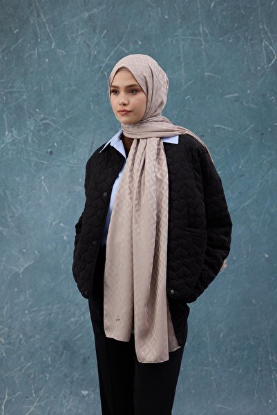 İpekhan Φθινοπωρινό Χειμώνα Μεταξένιο Ζακάρ Σάλι Light Mink 9019-28