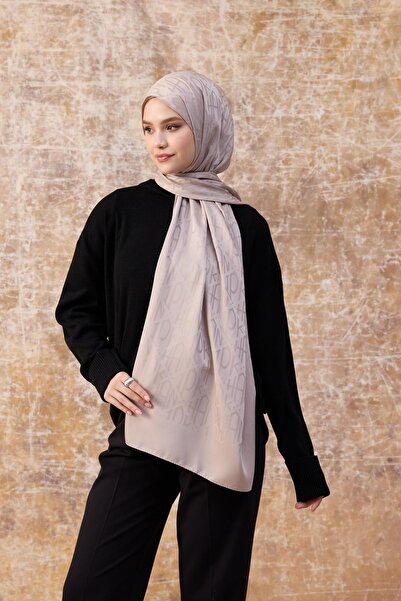 İpekhan Active Silky Jacquard Mink Shawl - Φθινόπωρο Χειμώνας 9020-28
