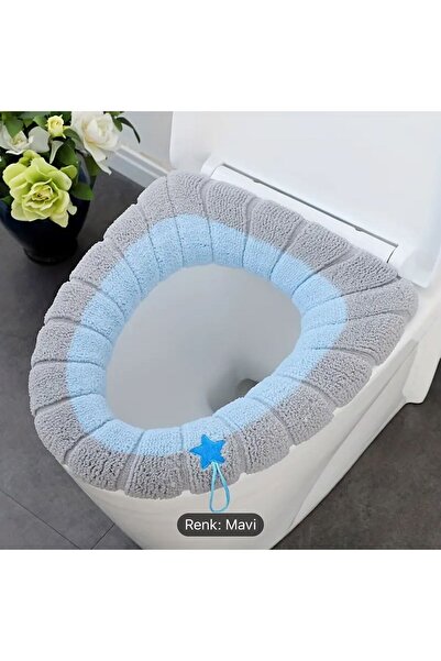 MA7 Klozet Kapağı  kılıfı yumuşak dokulu esnek yikanabilir Tuvalet pedİ