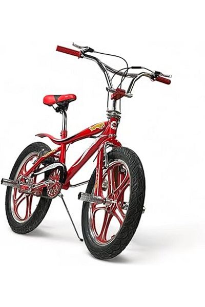 ALBADER , Cobra 20-Inch Size, Adjustable Seta, Dualbrake, Sloid Rim, Wide Wheels, Multicolor