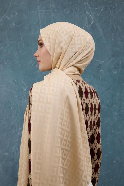 İpekhan Μπεζ Μεταξένιο Ζακάρ Σάλι - Φθινόπωρο Χειμώνας 9019-26