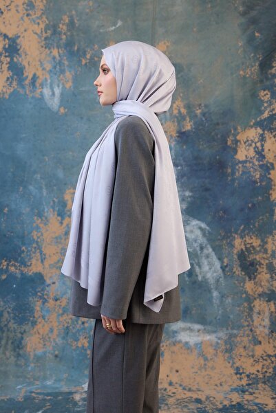 İpekhan Φθινοπωρινό Χειμώνα Μεταξένιο Ζακάρ Σάλι Ασημί 9018-09