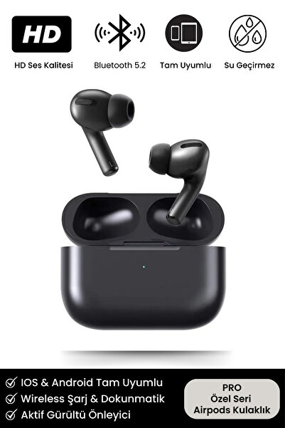 Noriyen Pro Ios Android Uyumlu Yeni Nesil Bluetooth Kulaklık Premium Özel Seri Kulak İçi Kablosuz Kulaklık