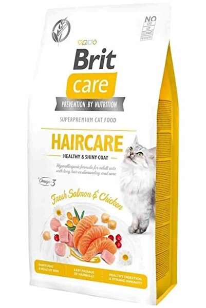 Brit Care Haircare Deri ve Tüy Sağlığı için Tahılsız Tavuk ve Somonlu Yetişki...