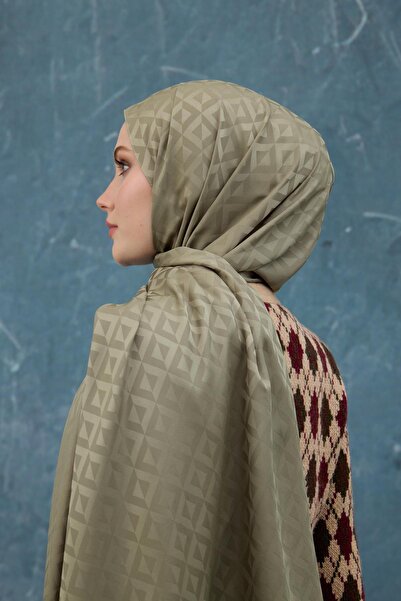 İpekhan Φθινοπωρινό Χειμώνα Μεταξένιο Ζακάρ Σάλι Πράσινο 9019-22