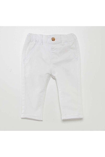 KIABI Plain chinos WHITE