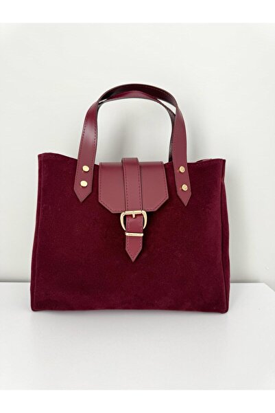 LENVİE L'ENVİE SÜET POSTACI TABA EL VE OMUZ ÇANTASI