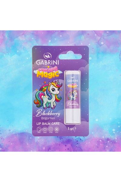 Gabrini Unicorn Kids Lipcare Blackberry