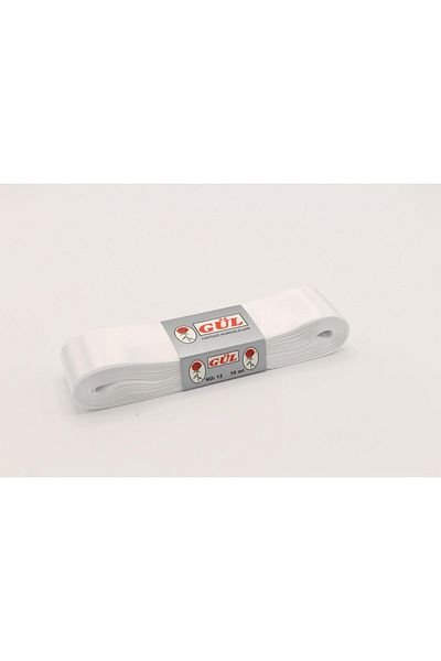 öz-iş Τριαντάφυλλο Σατέν Κορδέλα Λευκή 38mm