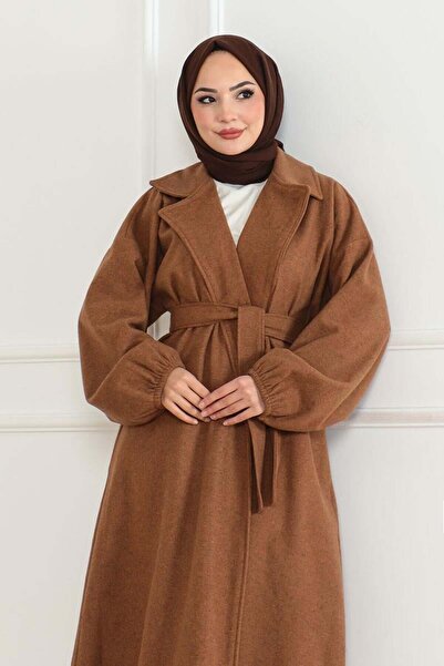 SGS Παλτό Kaşe διπλό πέτο με γιακά - TABA