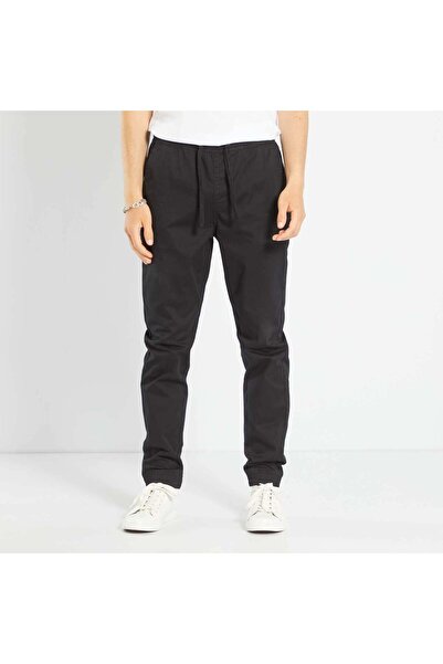 KIABI بنطلون رياضي باللون الأسود