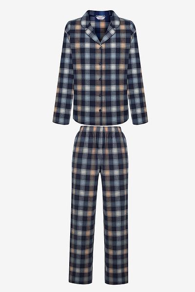 Penti Winter Day Multicolor Shirt Pants Pajama Set
