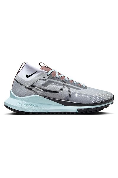Nike React Pegasus Trail 4 Goretex Waterproof Running Shoes - Grey&Blue Reflective