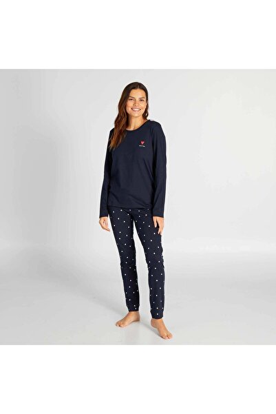 KIABI طقم جيرسي - طقم مكون من قطعتين NAVYLOVE