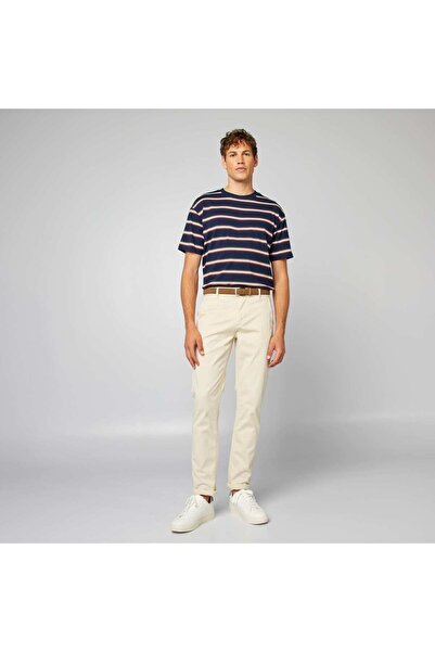 KIABI Slim-fit chinos WHITE