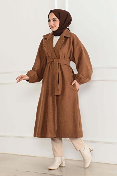 SGS Παλτό Kaşe διπλό πέτο με γιακά - TABA