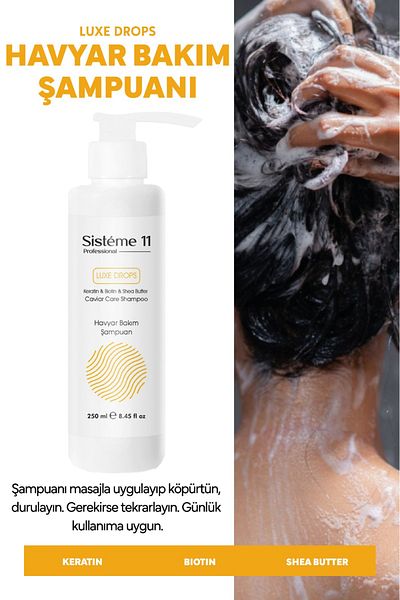 Sistéme 11 System 11 Caviar Shampoo 250 ml 8684091009535