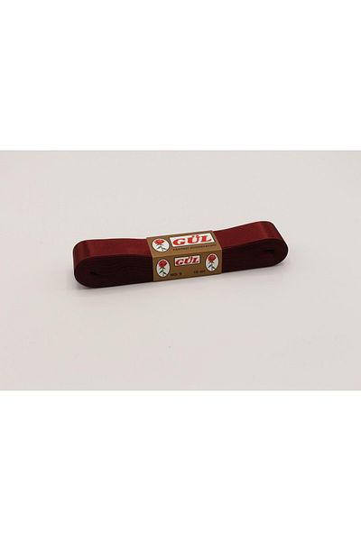 öz-iş Burgundy Rose Satin Ribbon - 30mm