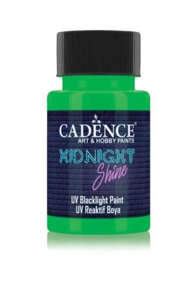 Cadence MIDNIGHT SHINE UV REAKTIF BOYA MS- 09 YEŞİL 50 ML