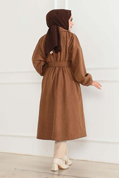 SGS Παλτό Kaşe διπλό πέτο με γιακά - TABA