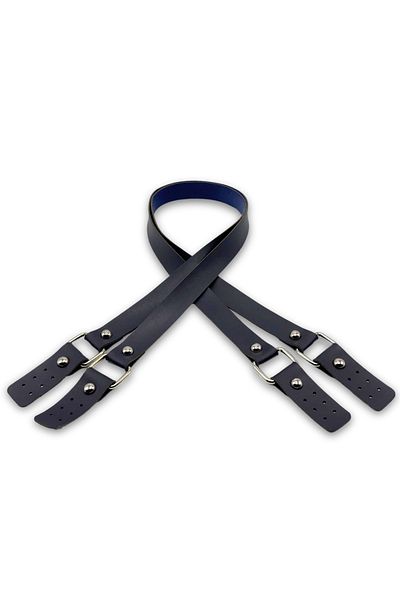SENSY Long Double Leather Bag Handle 80 cm