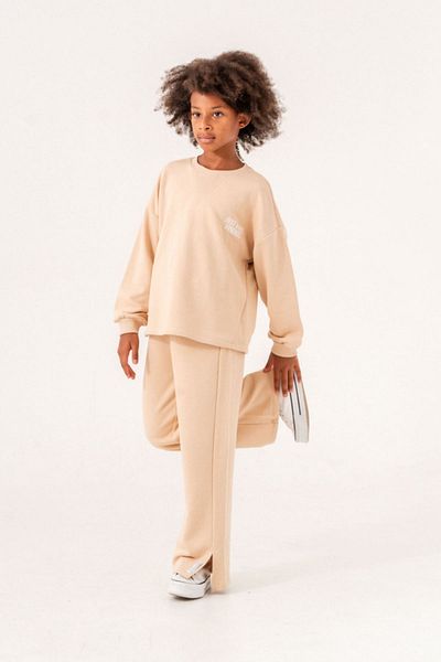 HAUSEkids Set pentru fete Just Friend pentru 9-12 ani - Culoare Latte