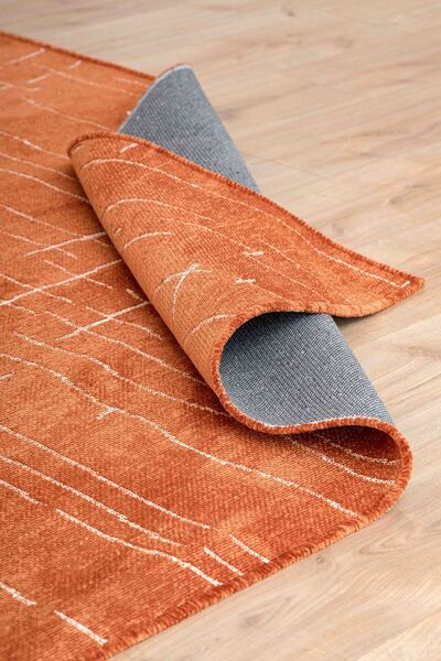 Lorente Home Mia Viscose Woven Carpet Non-Slip Base Washable Tile Doorway Carpet 1423