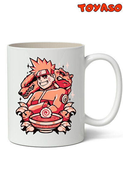 Toyaso كوب ناروتو اوزوماكي كوراما بتصميم الرسوم المتحركة - كوب هدية لصديقك