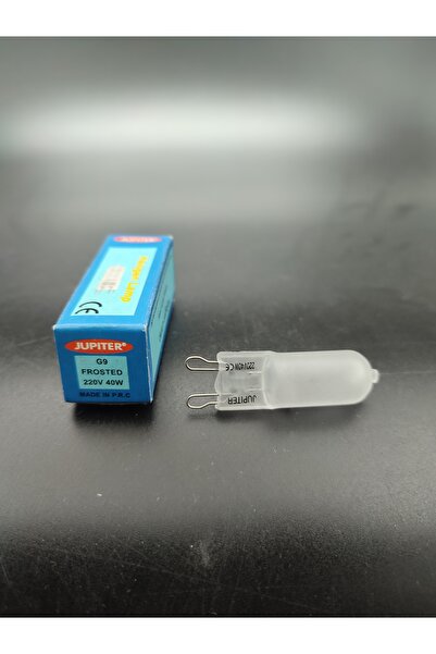 Jupiter (G.9) HALOJEN AMPUL (40.Watt) MAT RENKTE (5.Adetli paket)