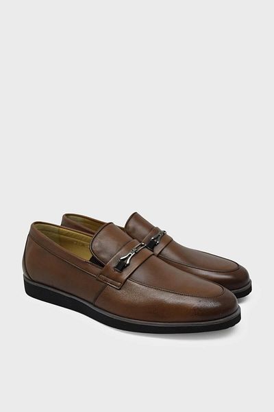 Fosco Men's Genuine Leather Classic Shoes 2921