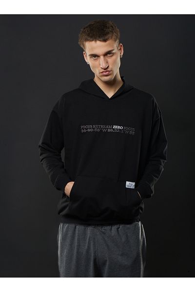 Ayans Pijama Ανδρική μακρυμάνικη πιτζάμες Focus Hooded