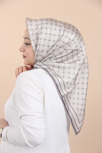 SILKHOME EŞARP 09 Μεταξωτό μαντήλι Twill 11393