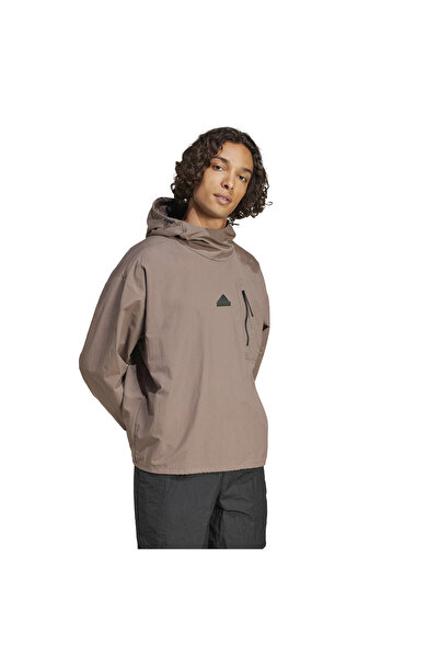 adidas M CE Q3 W OH HD Erkek Kahverengi Sweatshirt IV7424